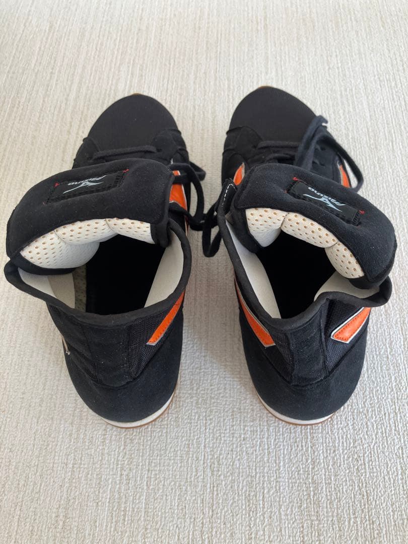 Mizuno ボクシングシューズ 黒/オレンジ