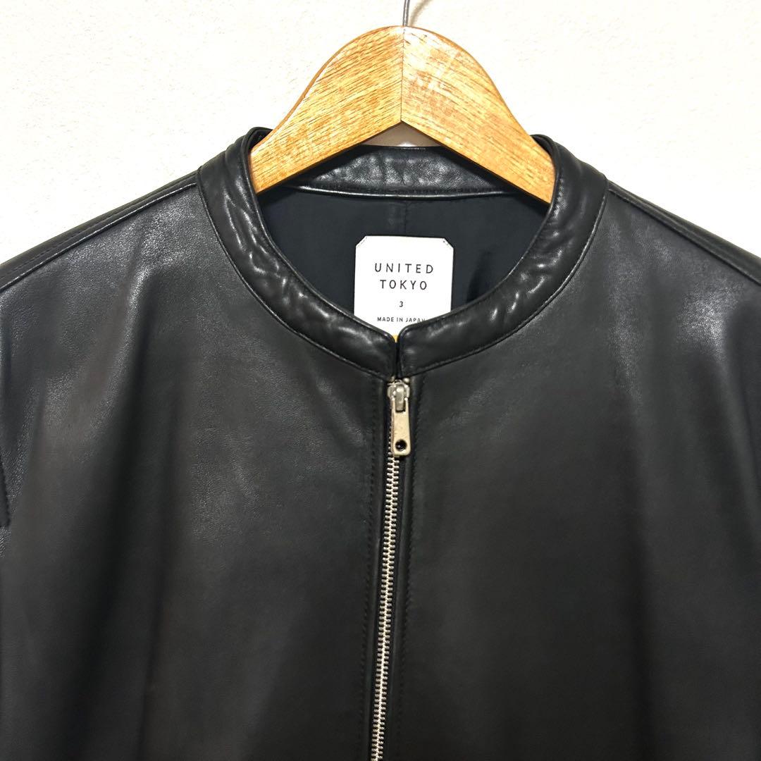 ユナイテッドトウキョウ　United Tokyo ラムレザーシングルライダース