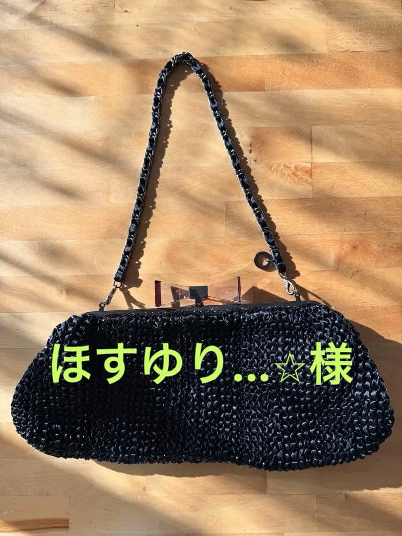 アンテプリマ　ワイヤー✖️サテンクラッチショルダー2wayバック