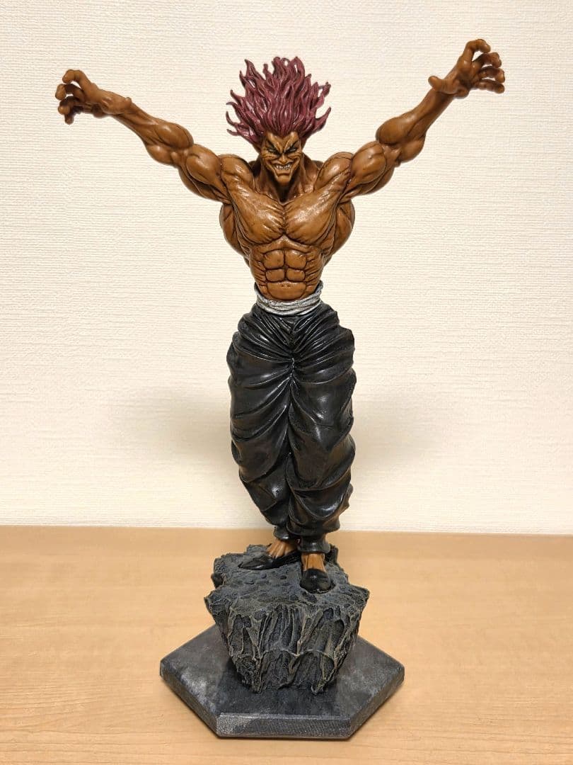 刃牙 オーガ 範馬 勇次郎 フィギュア 自作 ジオラマ