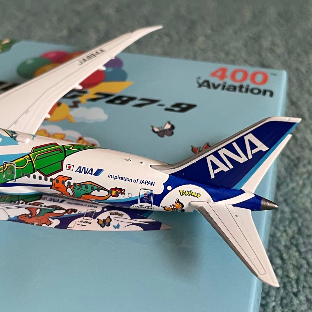 ANA 全日空 787-9 ポケモン ピカチュウジェット AV スタンド付き
