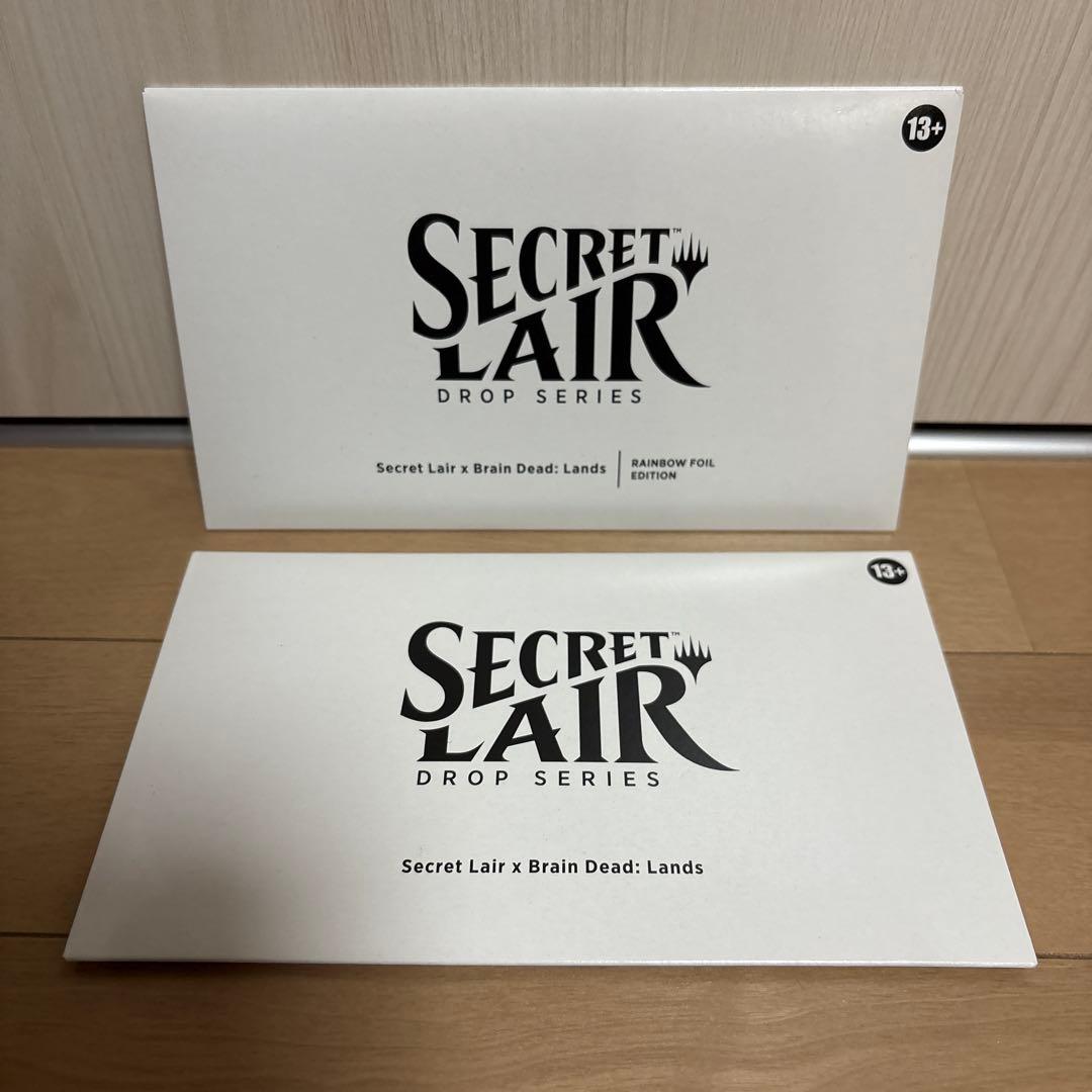 MTG Secret lair Brain dead Lands foil 非