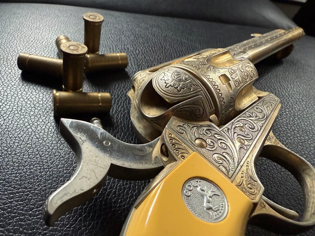 マルシン コルトSAA パットン将軍モデル SMGマーク 銃口閉 ジャンク品