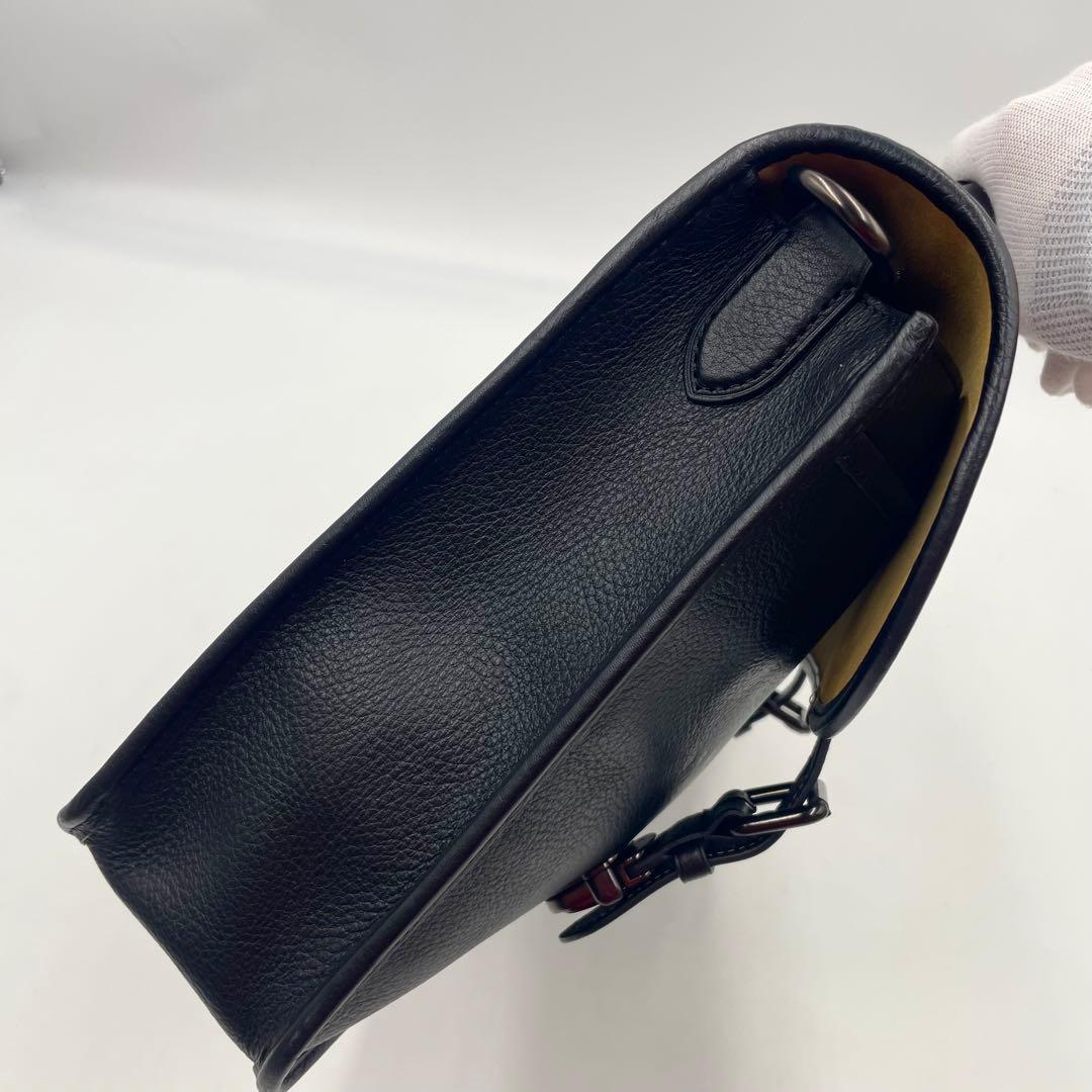 【極美品】COACH キャリッジ ブリーフ ビジネスバッグ 2way サッチェル