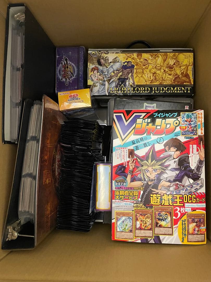 遊戯王カード　まとめ売り①　押入れ　未開封パック　初期