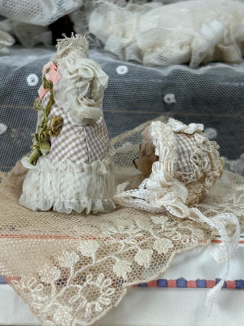 ✨期間限定✨オデット用衣装＆ミニチュア小物セット　ビスクドール　ミニョネット