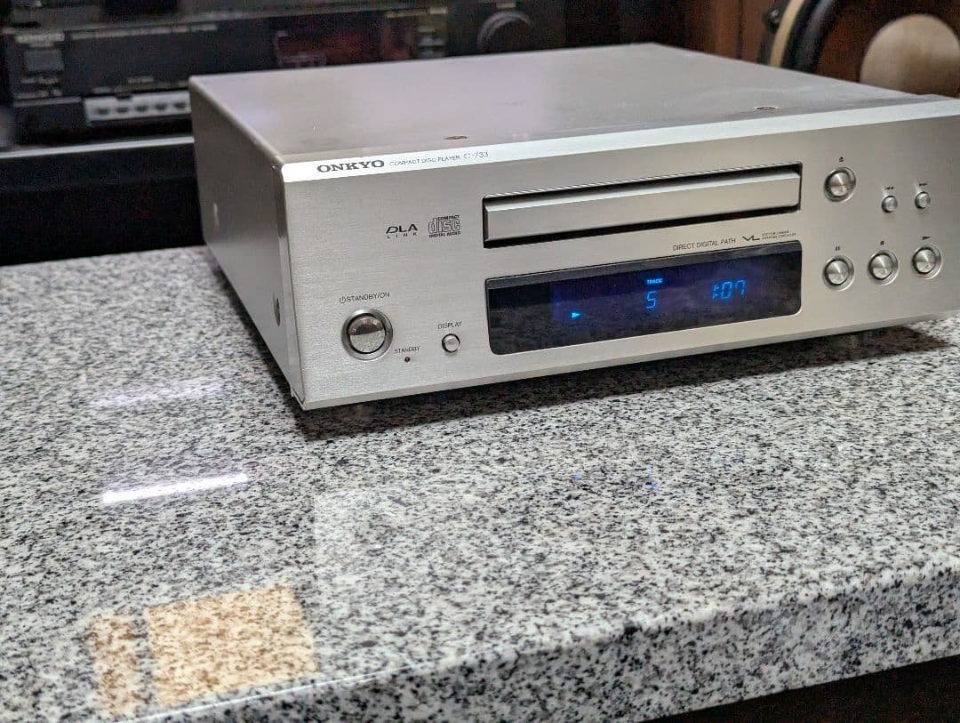 onkyo c-733 CDプレイヤー 動作品！