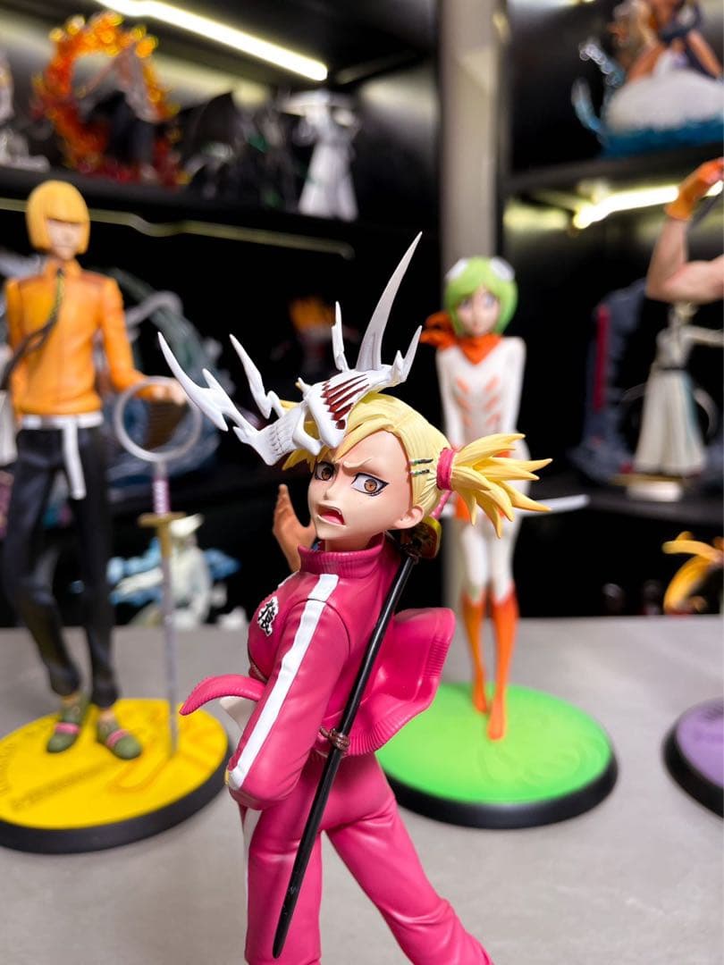 BLEACH 黒衣少年図 猿柿ひよ里 ガレージキット スタチュー② 塗装済み完