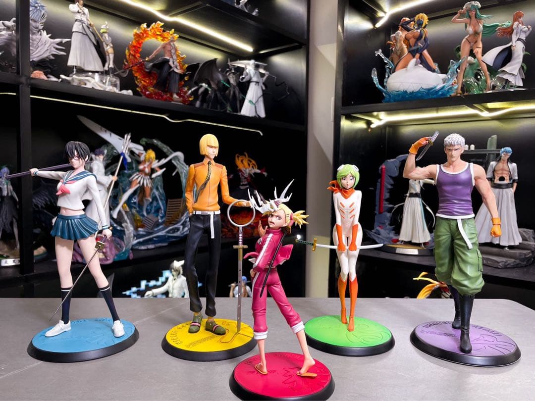 BLEACH 黒衣少年図 猿柿ひよ里 ガレージキット スタチュー② 塗装済み完