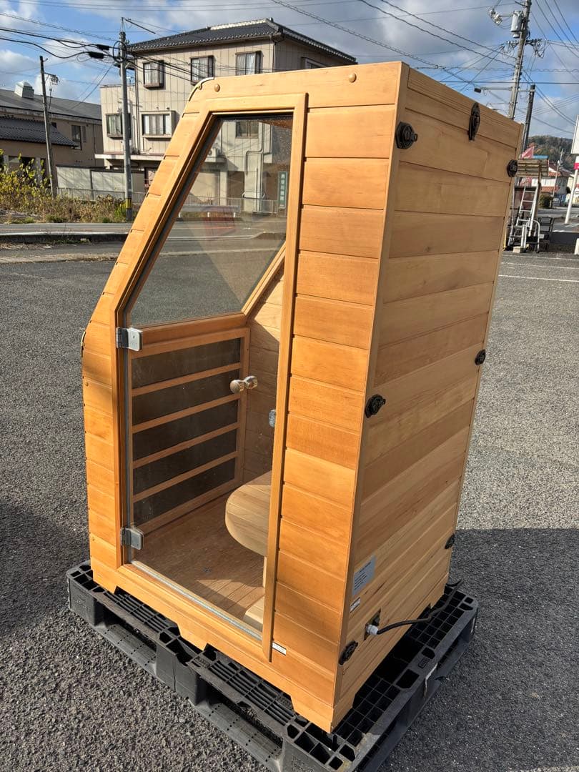 日本最小サイズ・組立式個室型サウナ おうちサウナ -Ouchi Sauna