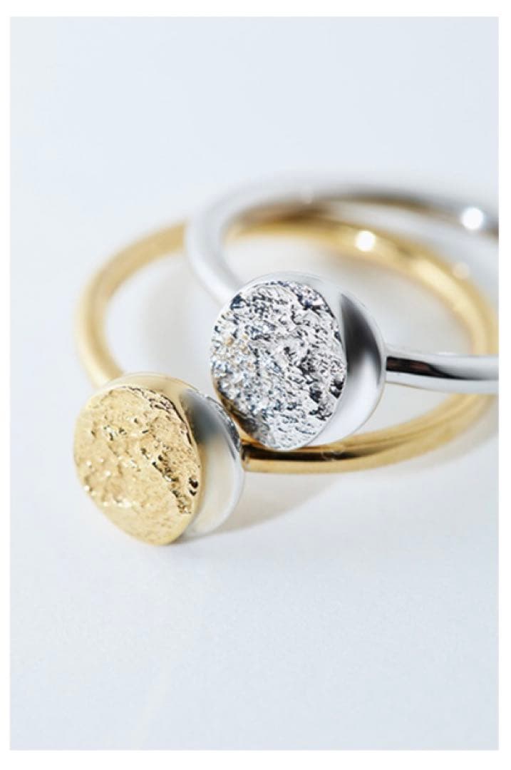 ミュージシャン perfume closet Moon Ring Mix silver #15