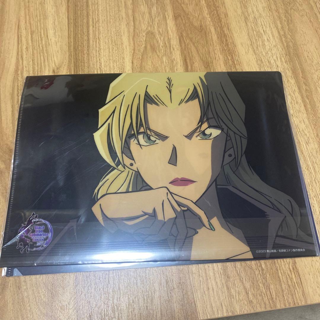 名探偵コナン　黒鉄の魚影　サブマリン　クリアファイルA4 シール