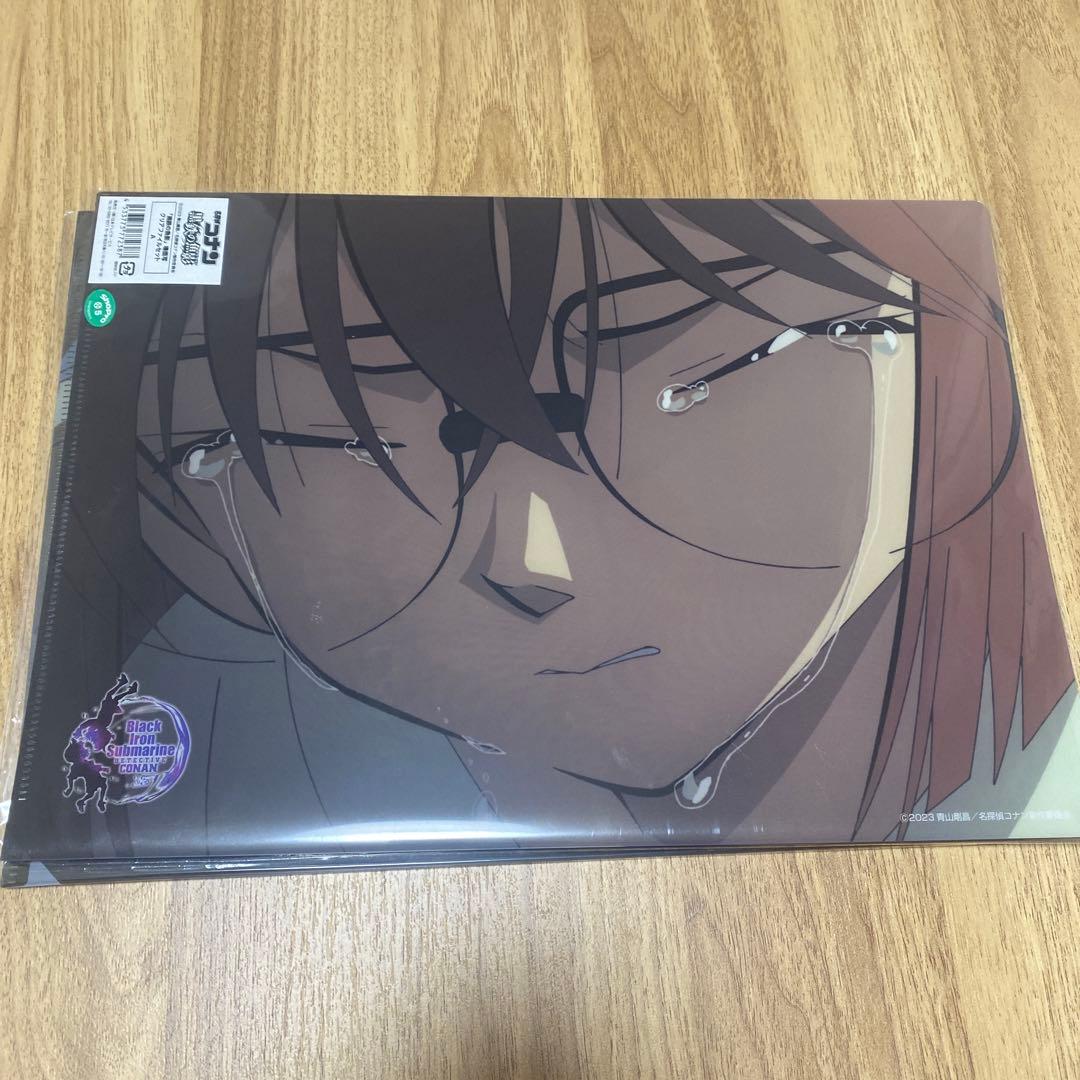 名探偵コナン　黒鉄の魚影　サブマリン　クリアファイルA4 シール
