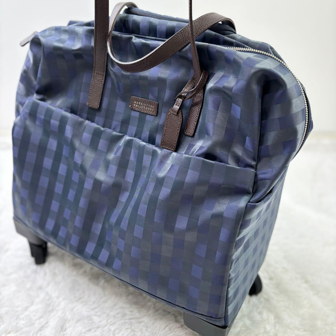 極美品✨マッキントッシュフィロソフィー　チェック キャリーケース　ユニセックス