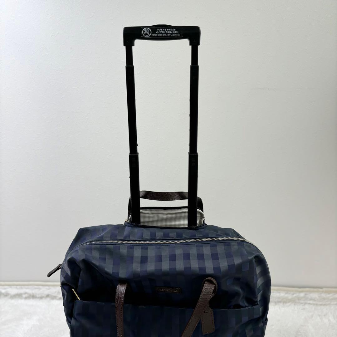 極美品✨マッキントッシュフィロソフィー　チェック キャリーケース　ユニセックス