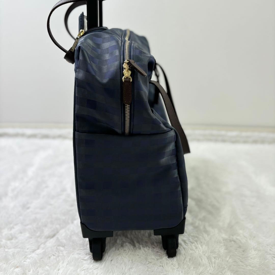 極美品✨マッキントッシュフィロソフィー　チェック キャリーケース　ユニセックス