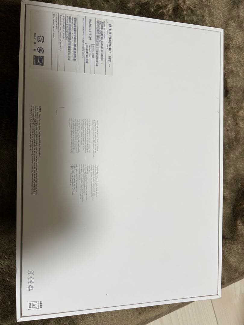 MacBook Air Intel Core i5 8GB 256GB シルバー