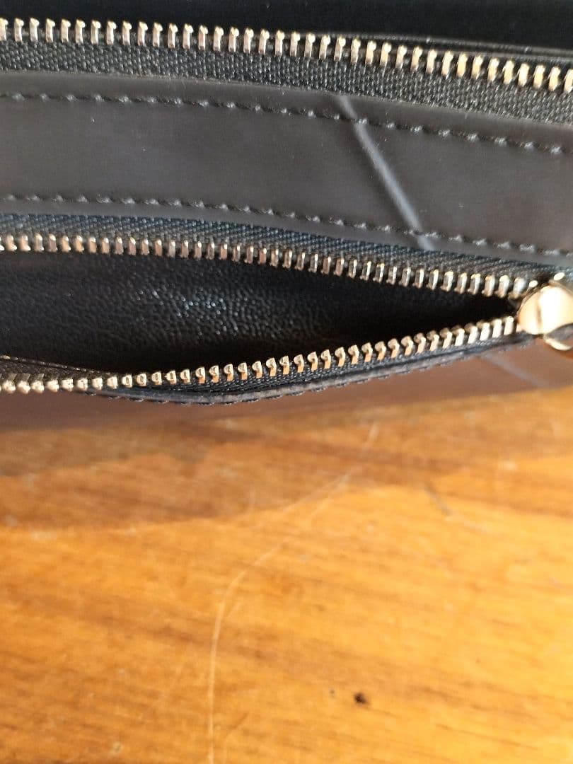 【新品未使用品】防水 SEAL シール L字ファスナー ウォレット 長財布　黒