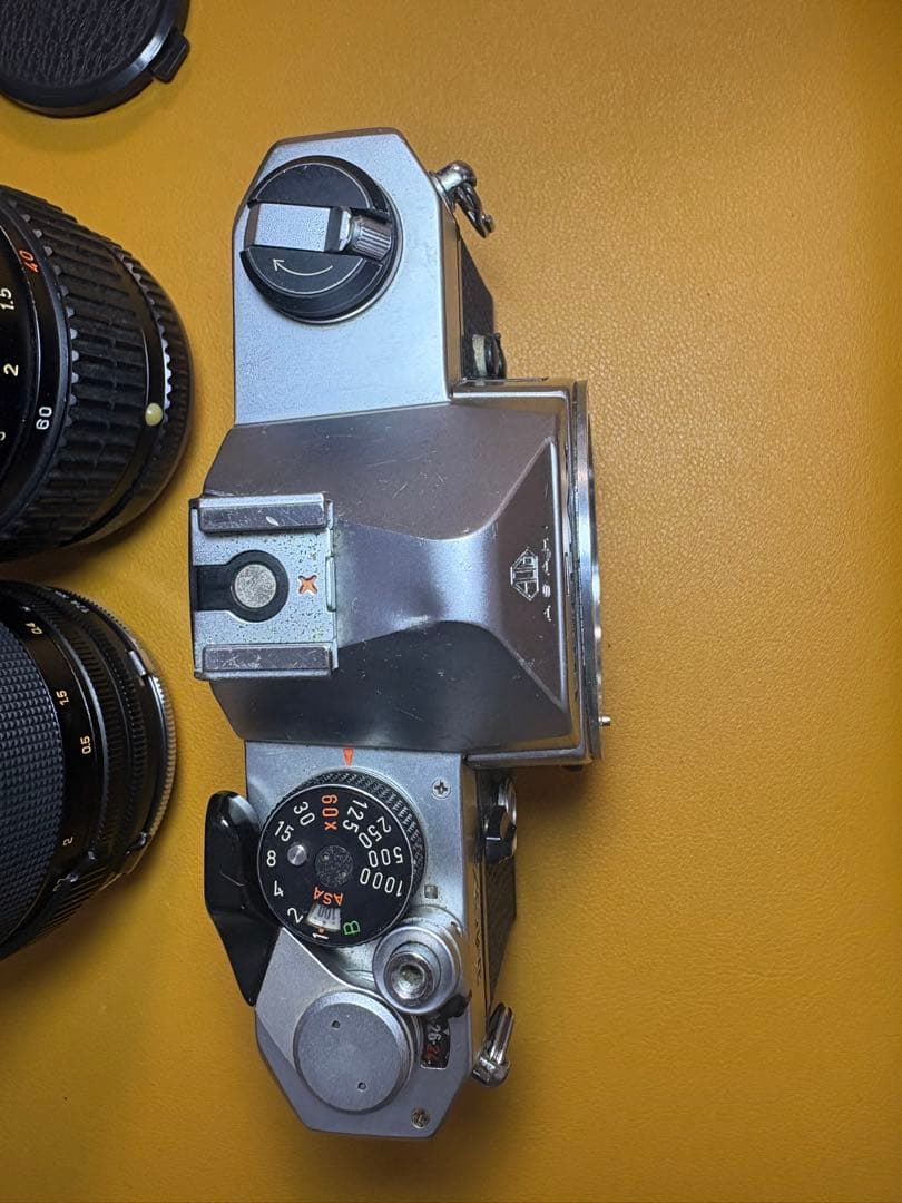 PENTAX MX 一眼レフカメラ レンズ 2個セット 作動