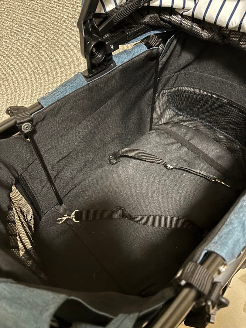 レインカバー付 コムペット ペットカート ミリミリEGロング