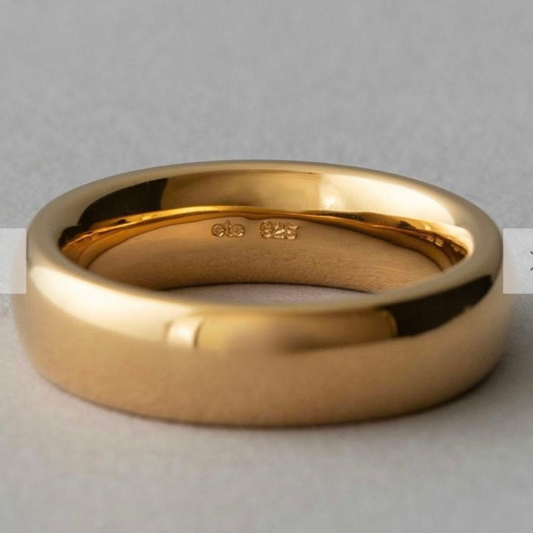 ete エテ　オブジェ　ミディアム リング　7号　ゴールド