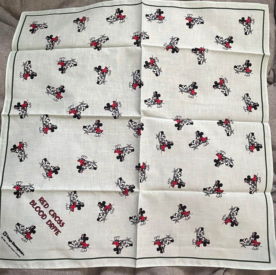 ディズニーランド キャスト 献血 ハンカチ disney