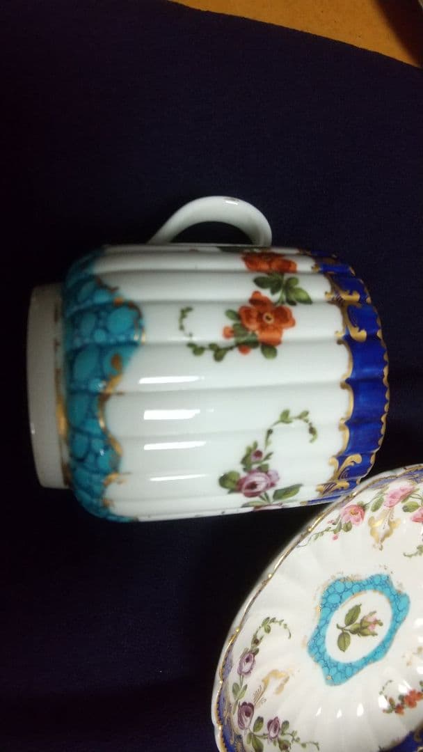 工芸品 Worcester Cup&Saucer?