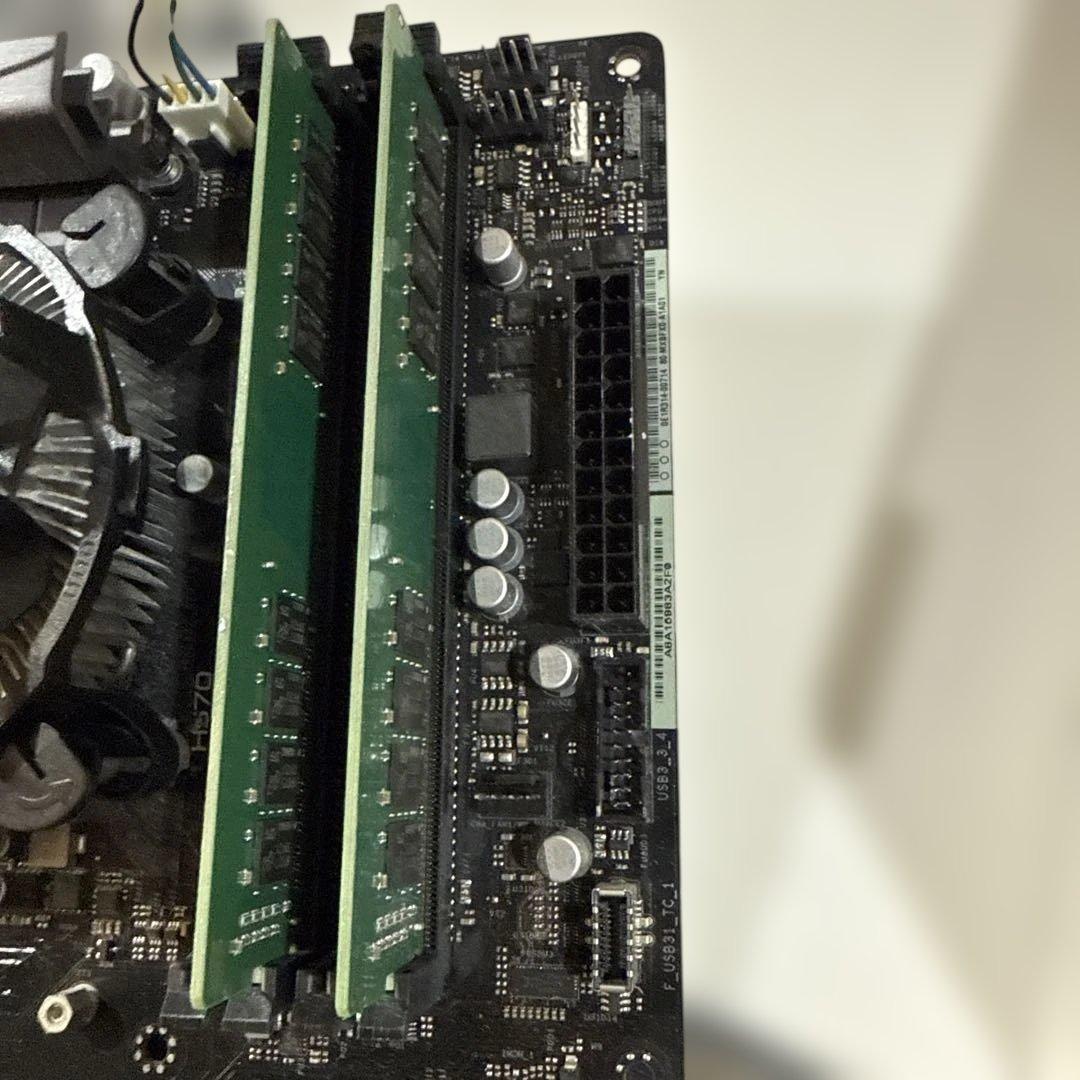 CPU intel core i5-10400 基盤 メモリなど まとめて