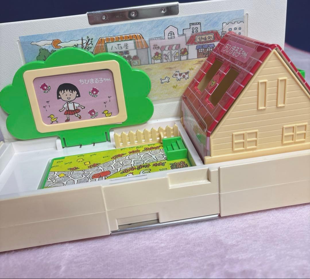 昭和 レトロ ちびまる子ちゃん ちびまるハウス 筆箱 ペンケース
