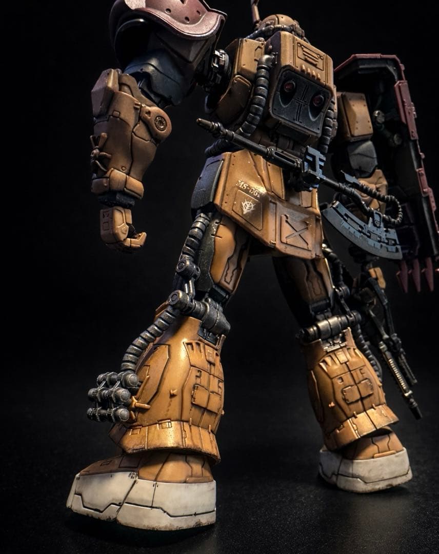 HG ザクⅡ F型 ソラリ機　完成品