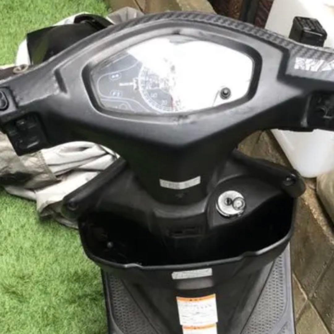 純正スピードメーター周りのカバー、スイッチ付(スズキ アドレスV125S)