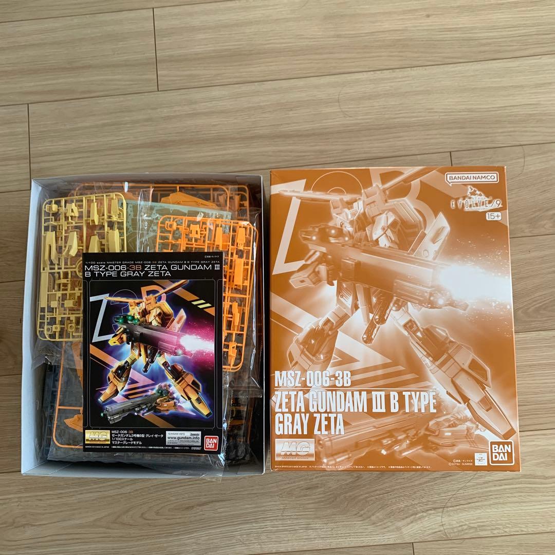 [未組立]ＭＧ ゼータガンダム３号機Ｂ型 グレイ・ゼータ Zガンダム