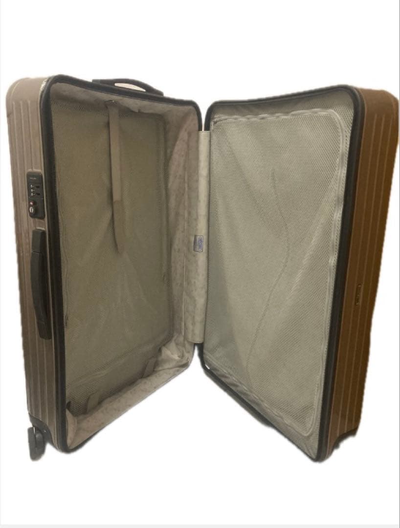 RIMOWAサルサ 97L 4輪ス ーツケース正規品　美品 軽量　金　限定　日本