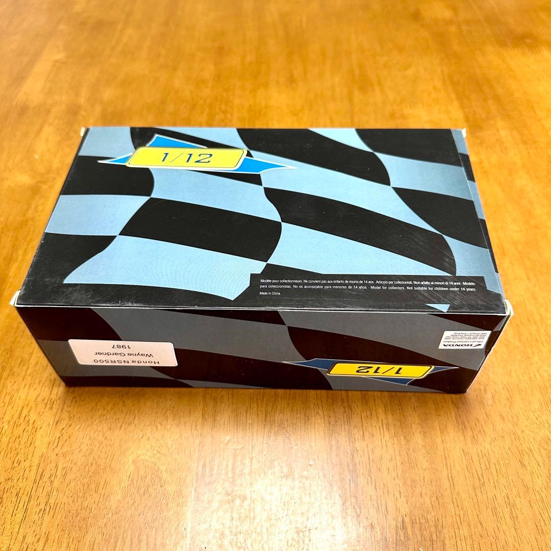 HONDA NSR500 ロスマンズ ガードナー 1987公式ライセンス1/12