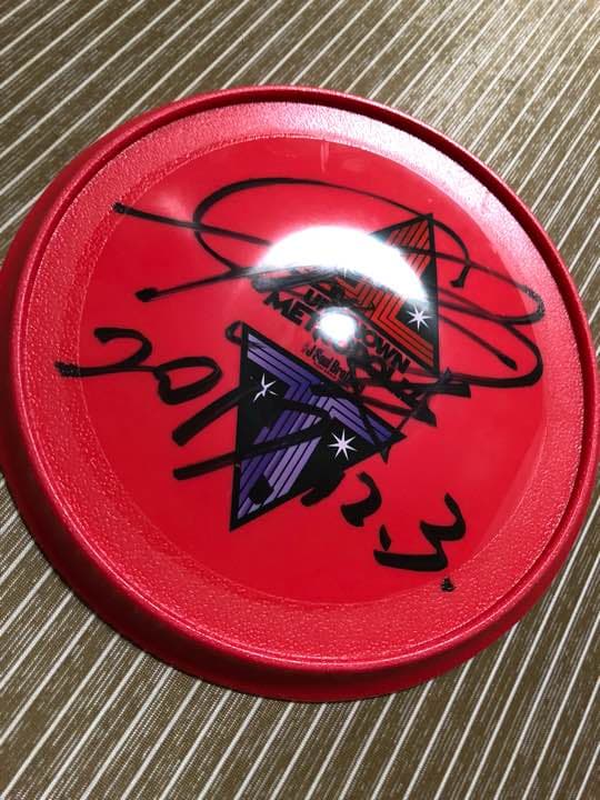 ３代目 岩ちゃんサイン入りフリスビー