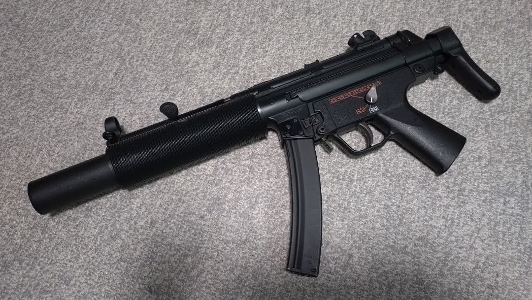 オーバーホール済　東京マルイ　MP5SD6　EG1000　93m/s　電動ガン