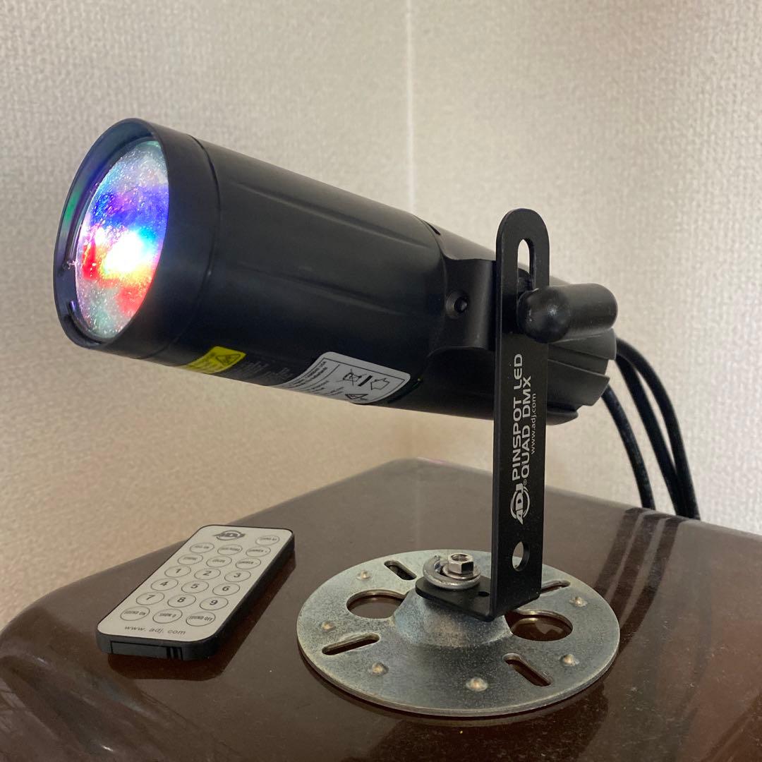 ・スポットライト ADJ PINSPOT LED QUAD DMX