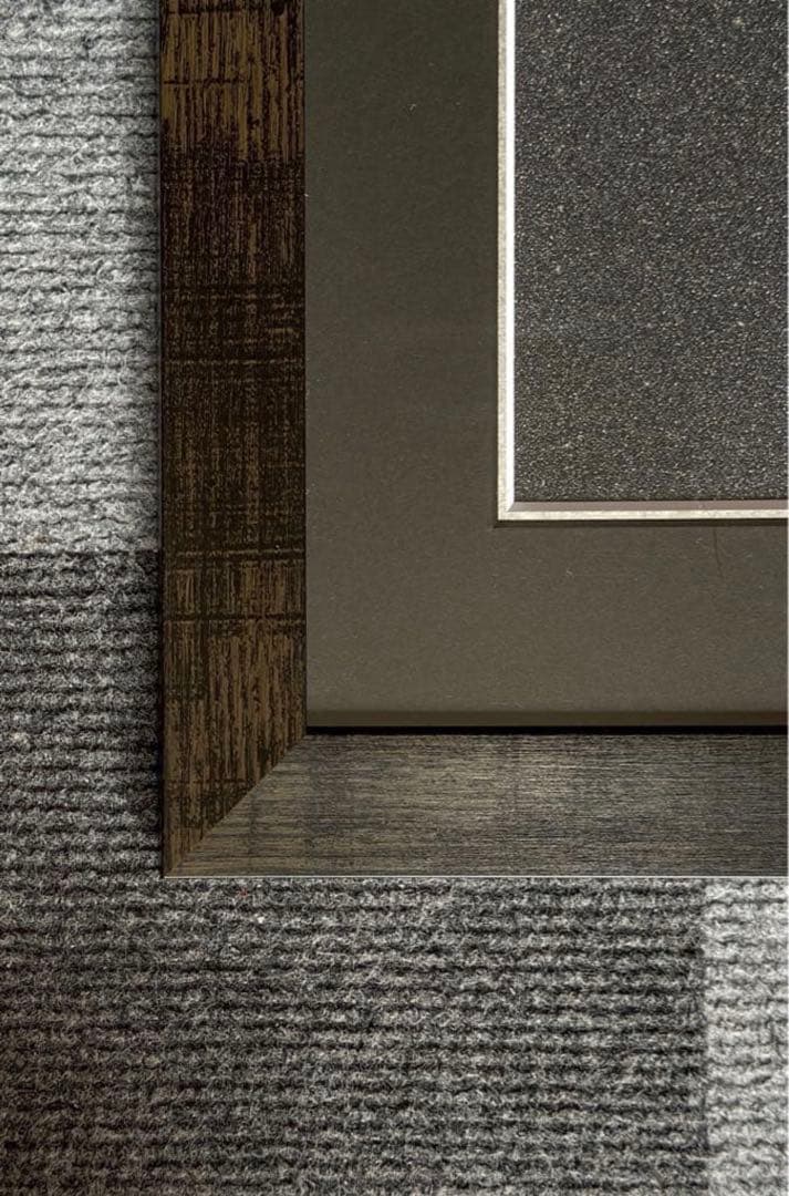 C/S　Mister Cartoon グリップテープ　黒額縁シルバーライン