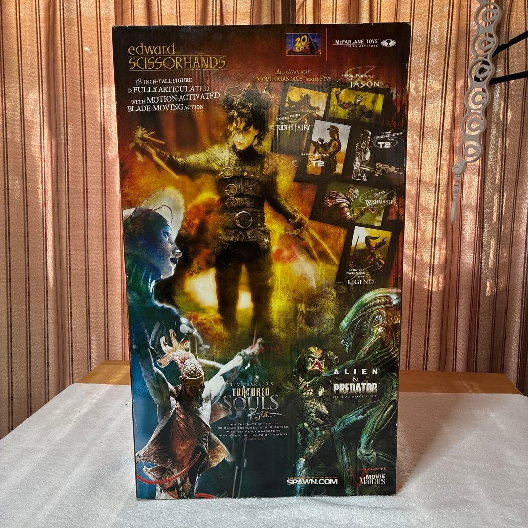 edward scissorhands 18インチ フィギュア