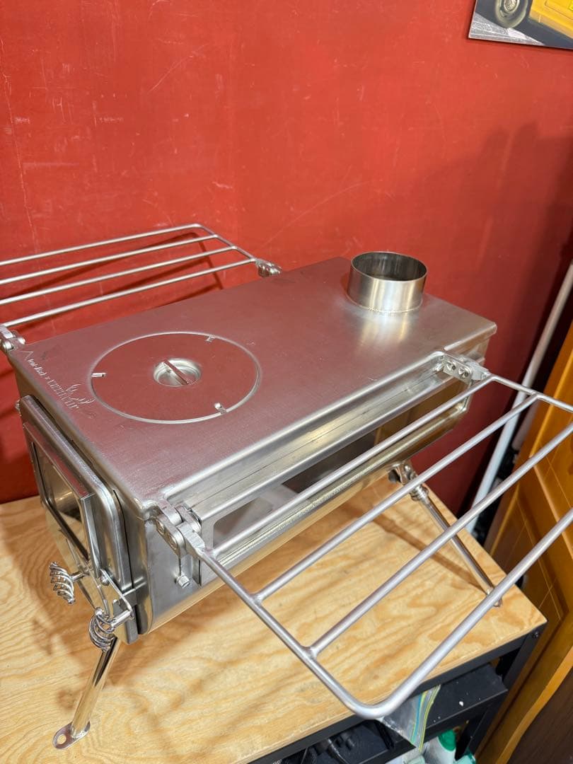 【未使用品】 テンマクデザイン　ウィンナーウェル　ウッドストーブ L　薪ストーブ