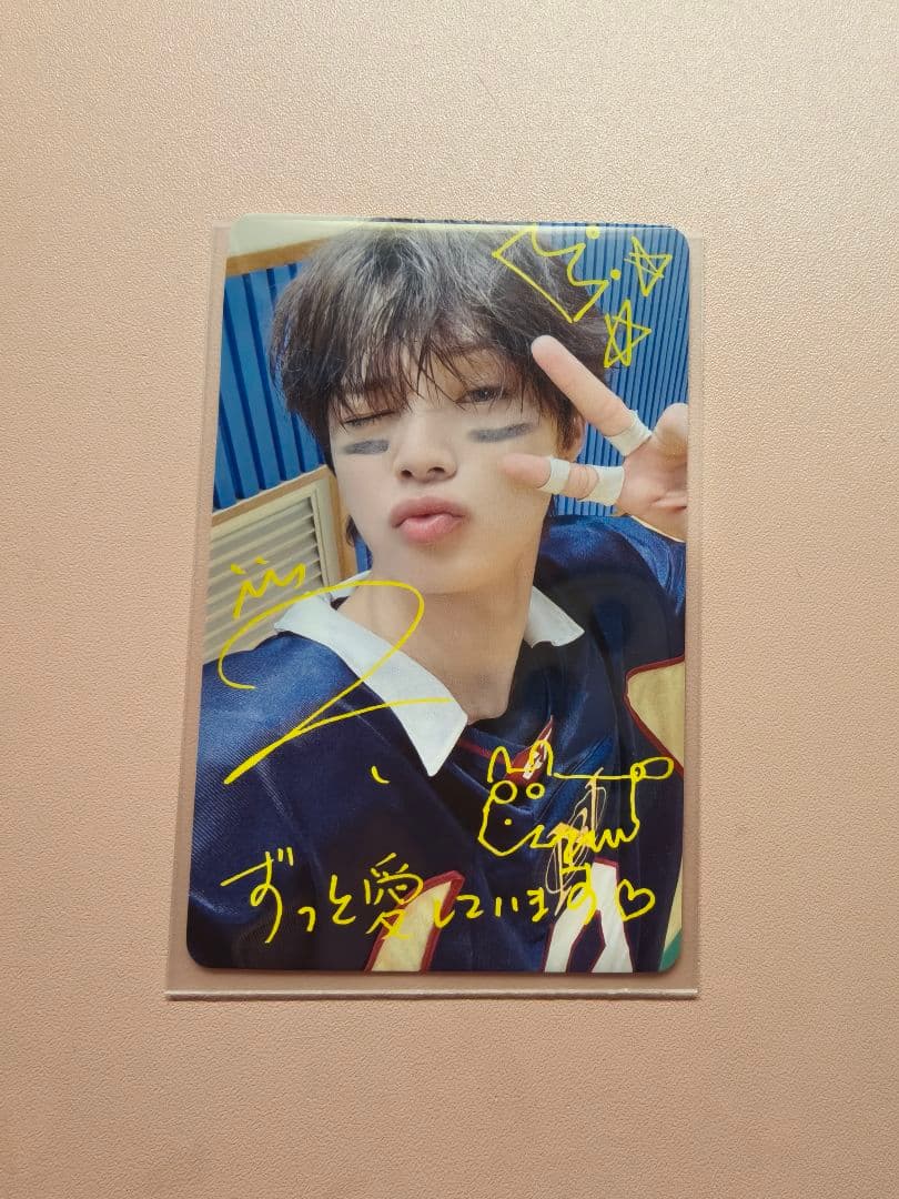 &TEAM ユニバ ラキドロ　NOW 手書き　デコ　トレカ　ケイ