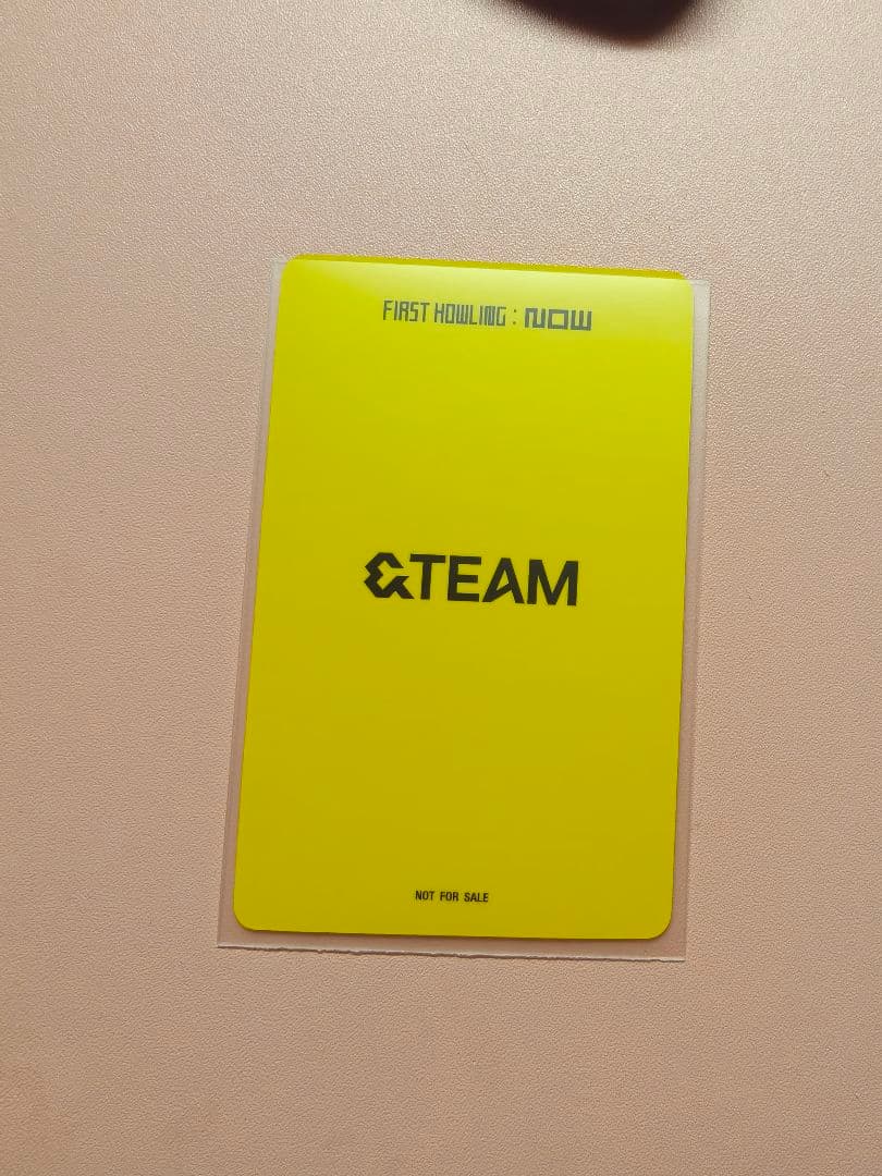 &TEAM ユニバ ラキドロ　NOW 手書き　デコ　トレカ　ケイ