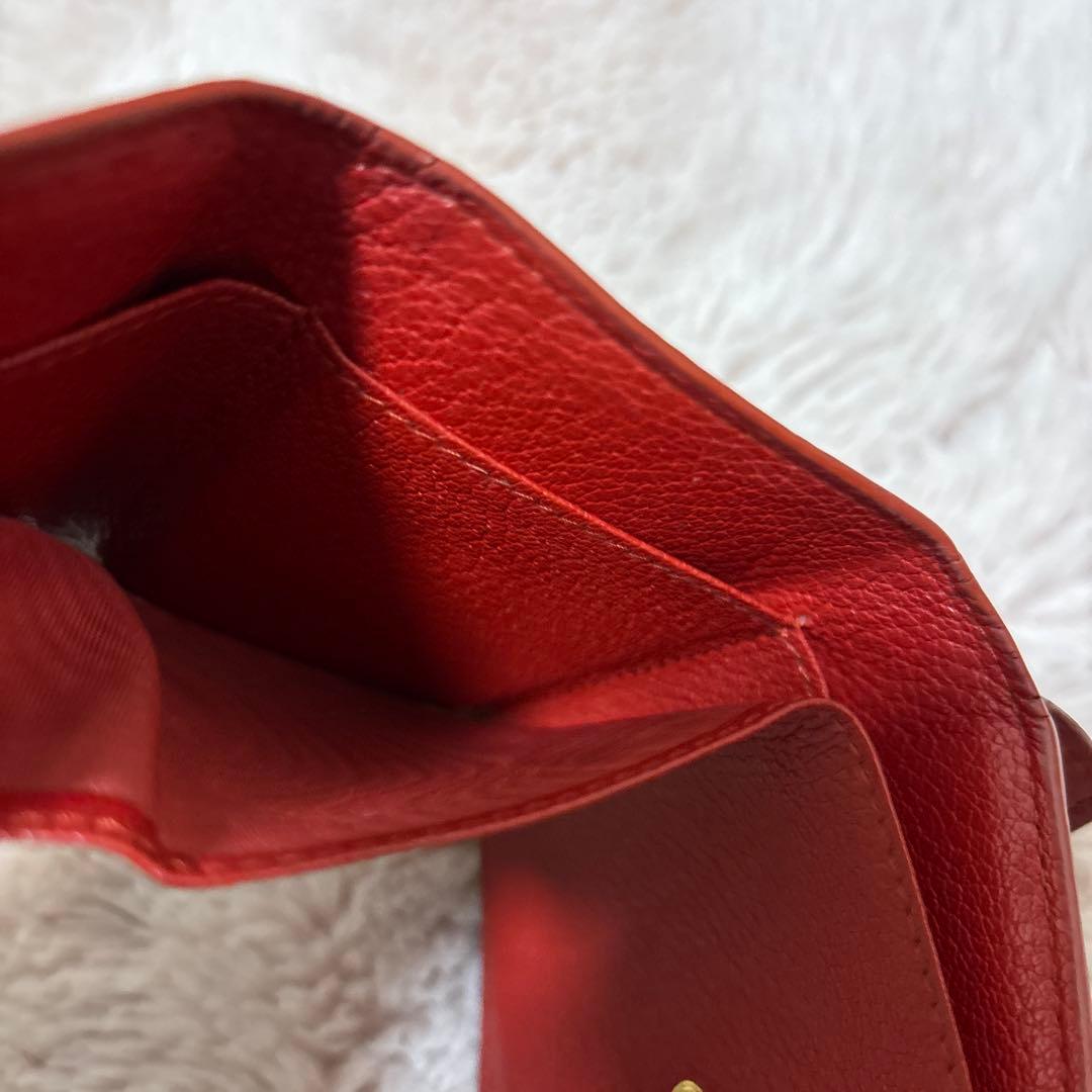 MIU MIU 三つ折り財布 黒