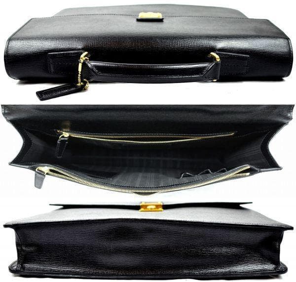 COACH コーチ 『ベッドフォード』 サフィアノレザー アタッシェ 【逸品】