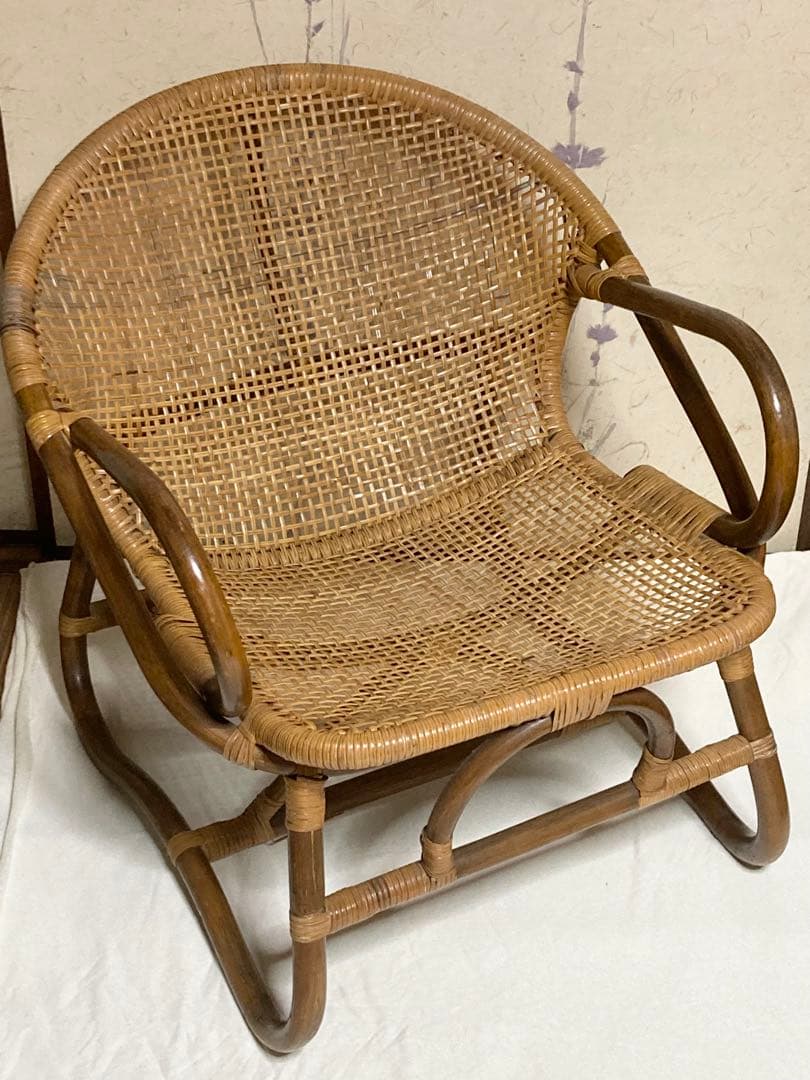 エトセトラ！　【アンティーク】 籐ラタン チェア②