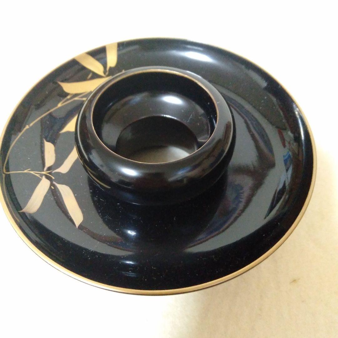 松竹梅蒔絵入　茶台十客揃