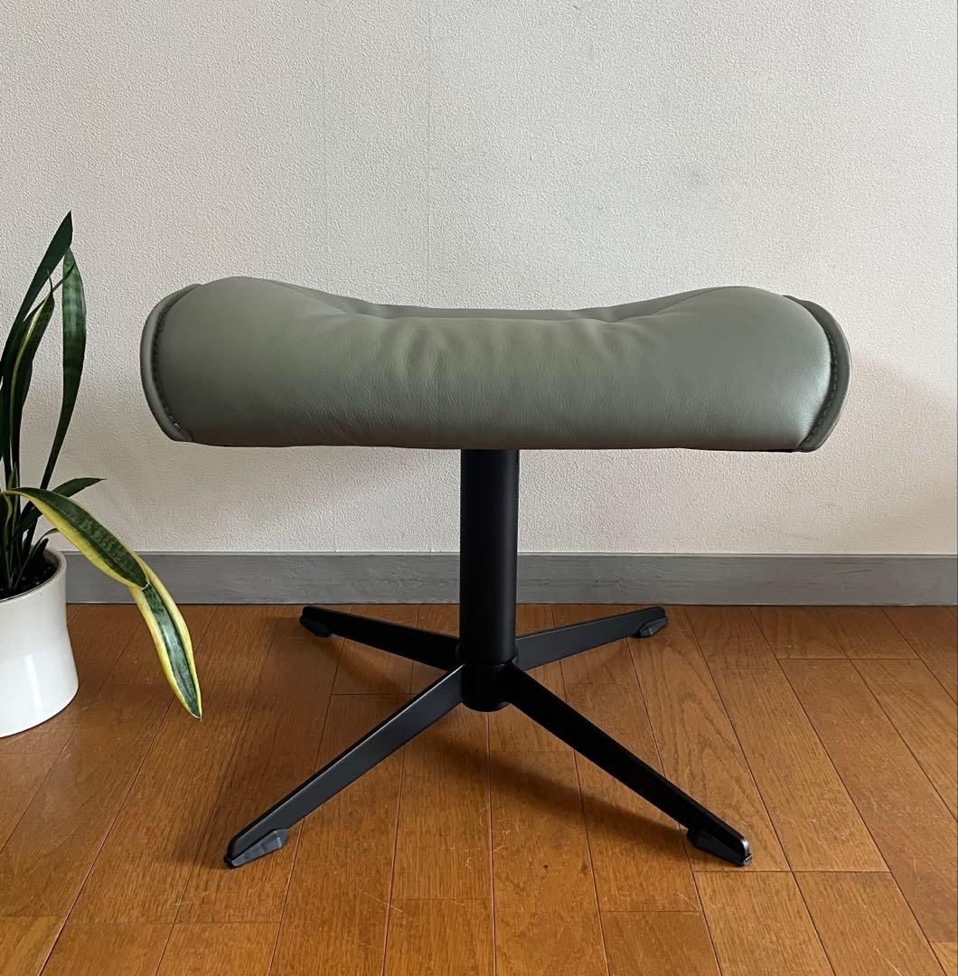 galaxy 本革　オットマン　ノルウェー　北欧　美品　2025年製　エコーネス