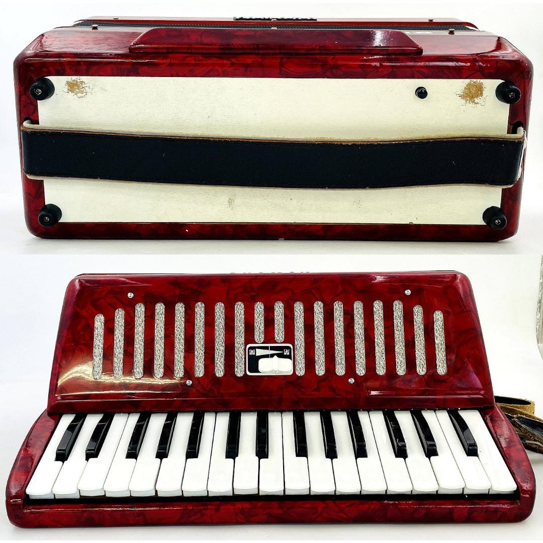 YAMAHA アコーディオン 32鍵盤 S-32B【音出し動作確認済み】