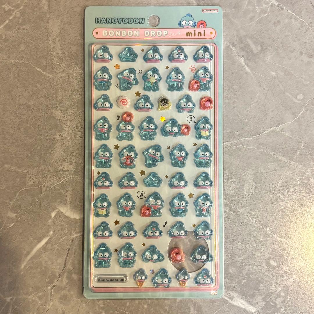 【国内正規品】サンリオ　ボンボンドロップシールmini コンプ 8種　セット