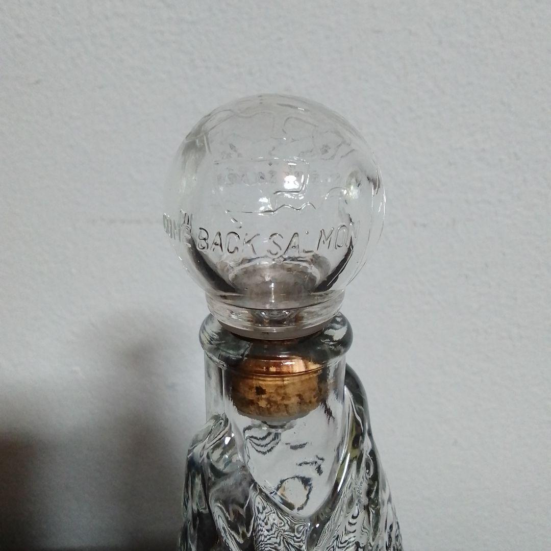 ボトルコレクション　カムバックサーモン　記念ボトル　宝焼酎　純　宝酒造